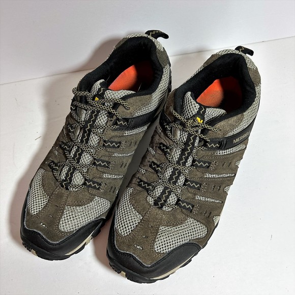 Merrell Shoes Mens Merrell Boulder Air Cushion Hiking Shoes Size 1